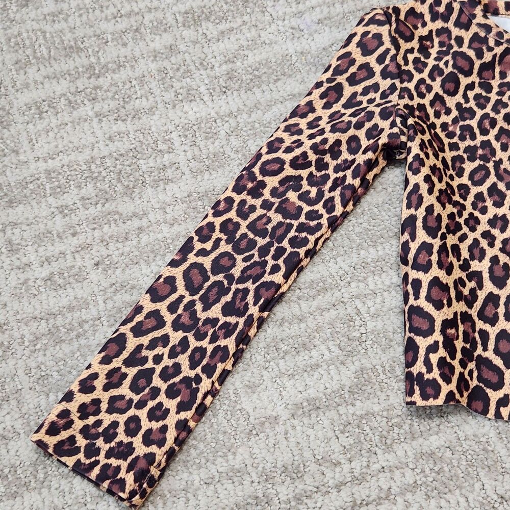 COVER girls animal print long sleeve rash guard size XS 2-3T - Picture 6 of 7